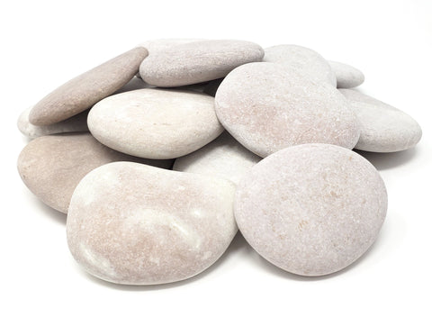 Capcouriers Flat Rock Canvases ( 7 Stones ) - Extremely Smooth and Fla