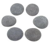 Capcouriers Large Grey Painting Rocks ( 18 Stones ) - 3 to 3.5 inches in length