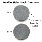 Capcouriers Flat Rock Canvases ( 11 Stones ) - Extremely Smooth and Flat Painting Rock Canvases